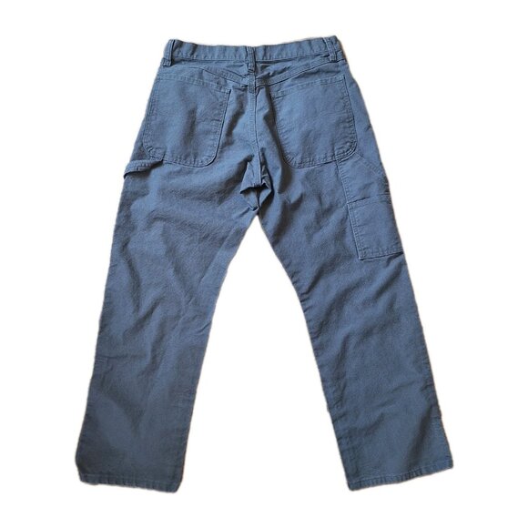 Rustler Men's Carpenter Jean 32 X 30 LOOSE FIT OLIVE - Picture 5 of 6